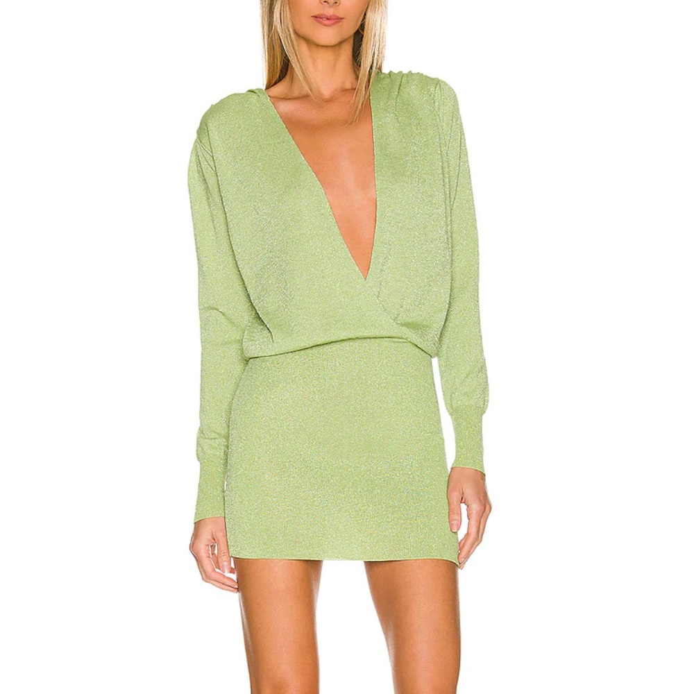 Superdown - Aura Mini Dress in Green